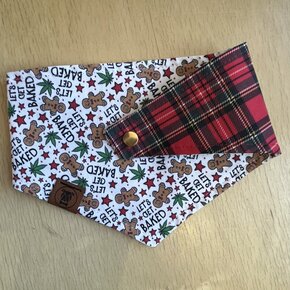 Fetch YYC Fetch YYC -  Bandana Let's Get Baked Stewart Tartan