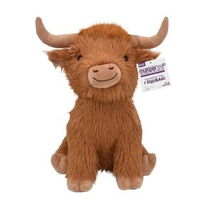 Multipet Multipet - Highland Cow Toy 8"