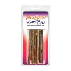 Meowijuana Meowijuana - Silvervine Sticks 8pc