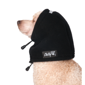 Chilly Dogs Jackets Chilly Dogs Head Muff- BLACK