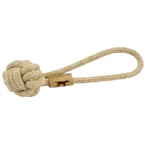 Tall Tails Tall Tails - 13" JUTE Natural Cotton Dog Tug Toy