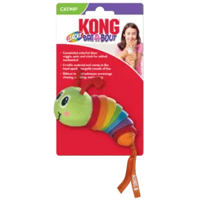 Kong Kong - Bat A Bout Clacz Caterpillar Cat Toy