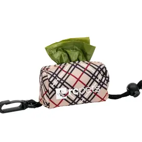 RC  Pets - PUP Bag Holder - Tan Tartan
