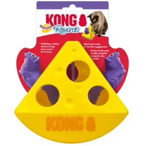 Kong Kong - Rewards Rocker Cheese Cat Toy