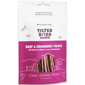 Tall Tails Tilted Barn - Beef & Cranberry Treats 100 grams