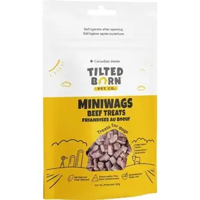 Tilted Barn Tilted Barn - Miniwags Beef Treats 100 grams