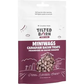 Tilted Barn Tilted Barn - Miniwags Canadian Bacon Treats 100 grams