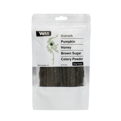 The Wag Ranch The Wag Ranch - Ostrich Treats - 100g