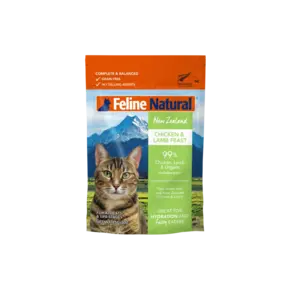 K9 Natural Feline Natural - Chicken & Lamb  3oz Pouch
