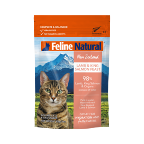 Feline Natural - Lamb & Salmon 3oz Pouch