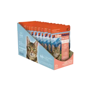 K9 Natural Feline Natural - Lamb & Salmon Pack (12-3oz Pouches)