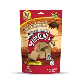 Benny Bully's Benny Bully's - Bison Liver Chops Treat 60g