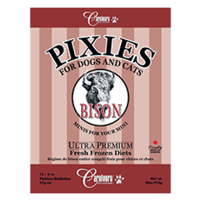 Carnivora Carnivora PIXIES - Bison 2lb Bag (2oz Patties)