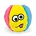 DuraPaw DuraPaw - 2 in 1 Rippables Toy - Beach Ball