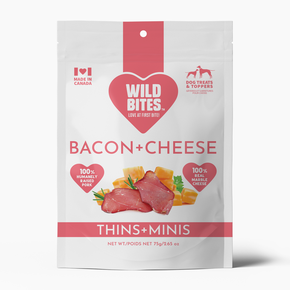Wild Bites - Charcuterie Bacon Thins & Marble Cheese 75g