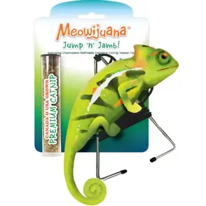 Meowijuana Meowijuana -  Chameleon Refillable Swinging Door Jamb Toy