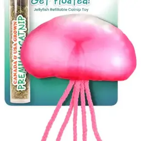 Meowijuana - Get Floated Jellyfish Refillable Catnip Toy