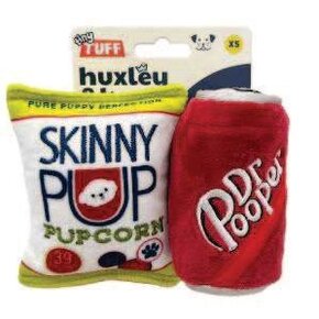 Huxley & Kent- Tiny Tuff - Pup n Pop 2PK