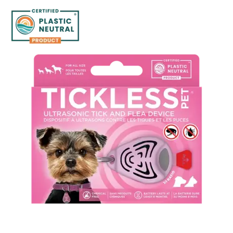 Tickless Tickless - Ultrasonic Tick & Flea Device - Pink