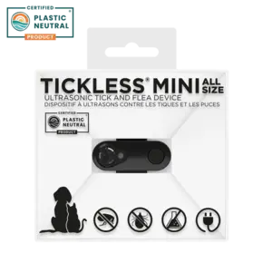 Tickless Tickless - Ultrasonic Tick & Flea Device Mini - Black (SO)