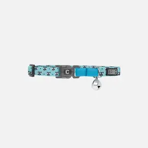 Cloe e Cluzo Cloe E Cluzo - Cat Collar Adjustable - Blue Racoons