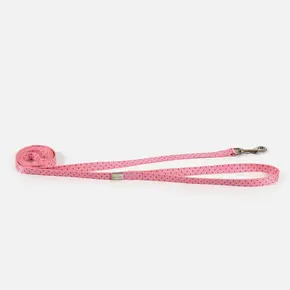 Petite Pistache Petite Pistache - Dog Leash - Pink Dots