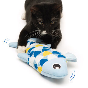 Catit Catit - Groovy Fish Cat Toy BLUE