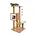 Catit Catit - Vesper V-High Base - Walnut - 56 x 56 x 121.5 cm