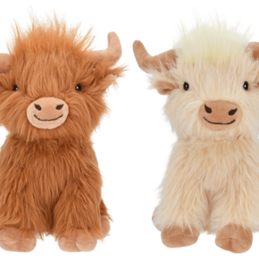 Multipet - Jumbo Highland Cow Toy 14"