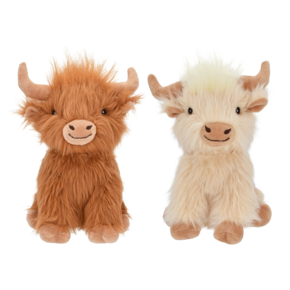 Multipet Multipet - Jumbo Highland Cow Toy 14"
