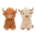 Multipet Multipet - Jumbo Highland Cow Toy 14"