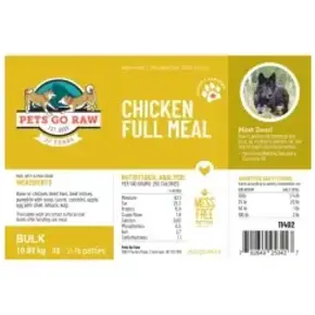 Pets Go Raw - Chicken Full Meal