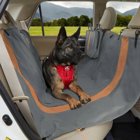 Kurgo - Rover Car Hammock - Charcoal