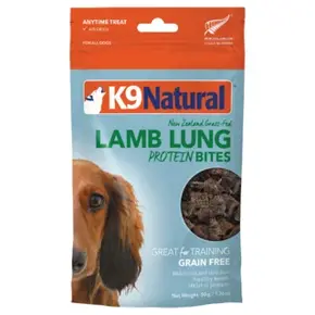 K9 Natural K9 Natural -  Lamb Lung Protein Bite Dog Treats