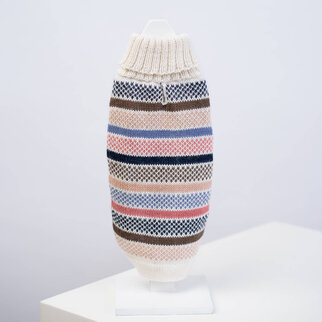 Alqo Wasi Alqo Wasi - Alpaca Sweater Blushline Stripe