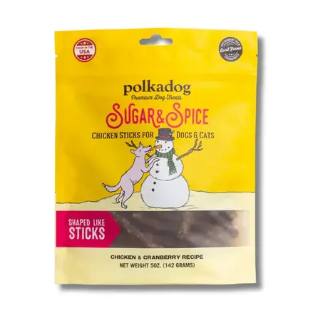 Polkadog Polkadog - Holiday Pouch Sugar & Spice