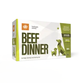 Big Country Raw - Dinner Beef 4lb Box (4 x 1lb pouches)