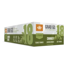 Big Country Raw - Grab N Go DINNER 18lb Case ( 9 x 2lb containers)