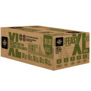 Big Country Raw - XL Feast 30lb Case (20 x 1.5lb pouches)