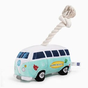 Hugsmart Hugsmart - Fuzzy Friendz Volkswagen Van Beach Rope Dog Toy