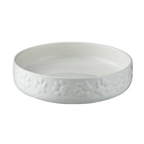 Mason Cash - Ceramic Paw Print Saucer CREAM  5.2" (6.8oz)