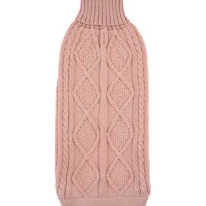 Alqo Wasi - Aran Alpaca Sweater - Blush Pink