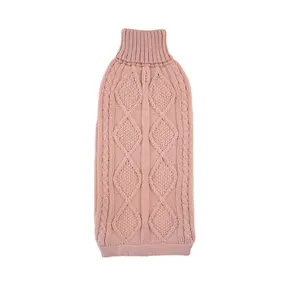 Alqo Wasi Alqo Wasi - Aran Alpaca Sweater - Blush Pink