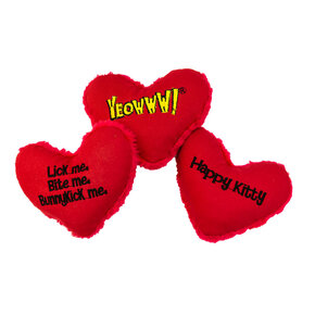 YEOWWW YEOWWW - Heart "lick me, bite me, bunny kick me"