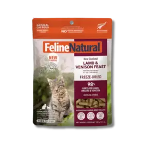 Feline Natural - Lamb  & Venison Freeze Dried Cat Food