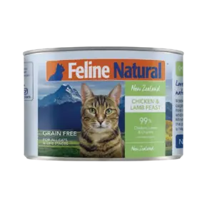 Feline Natural - Chicken & Lamb 3oz Cat Cans
