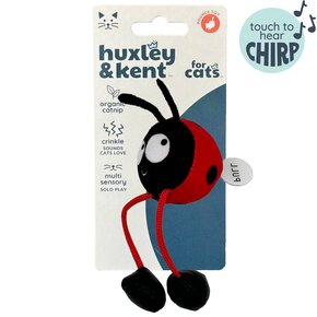 Huxley & Kent - Chirpy Ladybug Cat Toy