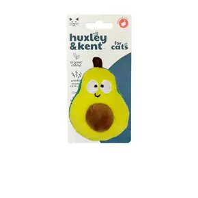 Huxley & Kent Huxley & Kent - Popper Avocado Plush Cat Toy
