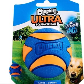 ChuckIt- Ultra Squeaker Ball Large