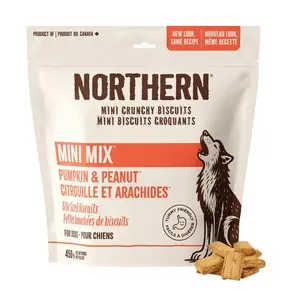 Northern Biscuits Northern Biscuits-Wheat Free MiniMix 450g Pumpkin Pie/Peanut Crunch